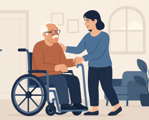 Home care for elderly parents: how to arrange it