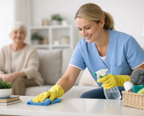 Can Home Carers Do Cleaning?